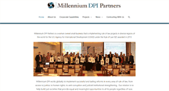 Desktop Screenshot of millenniumdpi.com
