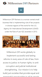 Mobile Screenshot of millenniumdpi.com
